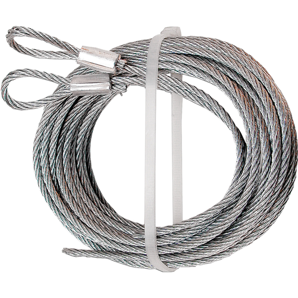 Prime-Line Extension Spring Cable Set, 5/32 in. x 14 ft., Galvanized Carbon Steel 2 Pack GD 52161